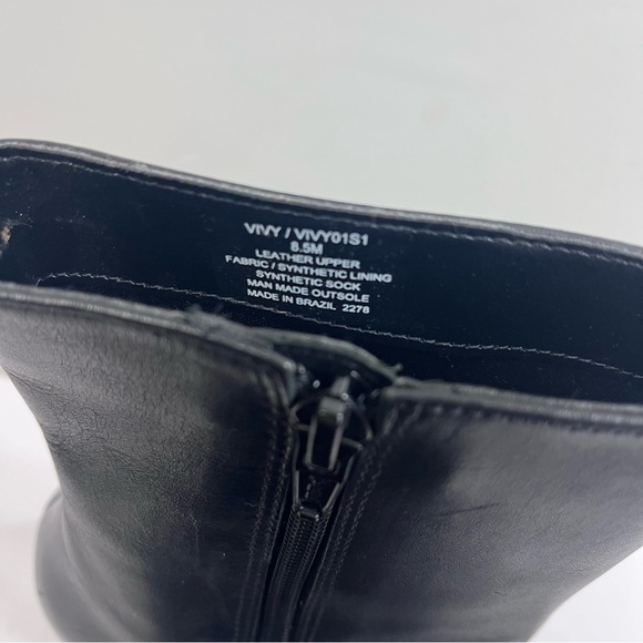 Steve Madden Vivy Black leather booties - Picture 10 of 10